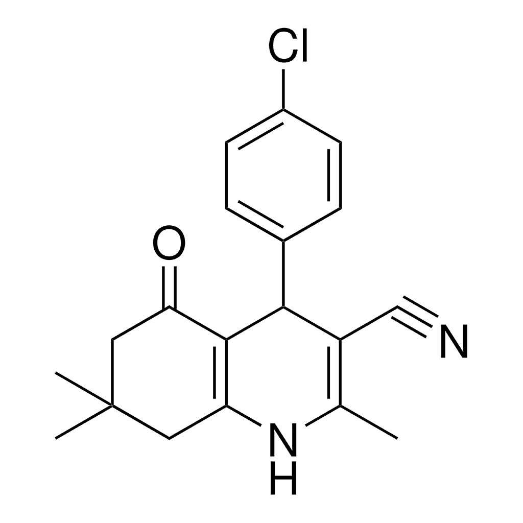 Merck 4-(4-CL-PH)-2,7,7-TRIMETHYL-5-O-