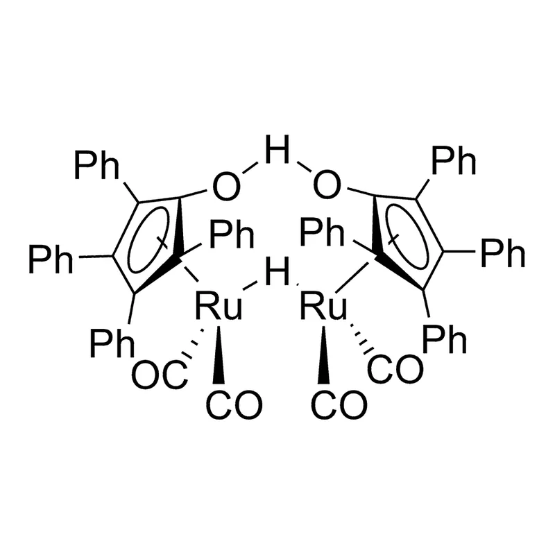 Merck 1-Hydroxytetraphenyl-cyclopentadienyl(tetraphenyl-2,4-cyclopentadien-1-one)-mu-hydrotetracarbonyldiruthenium(II)