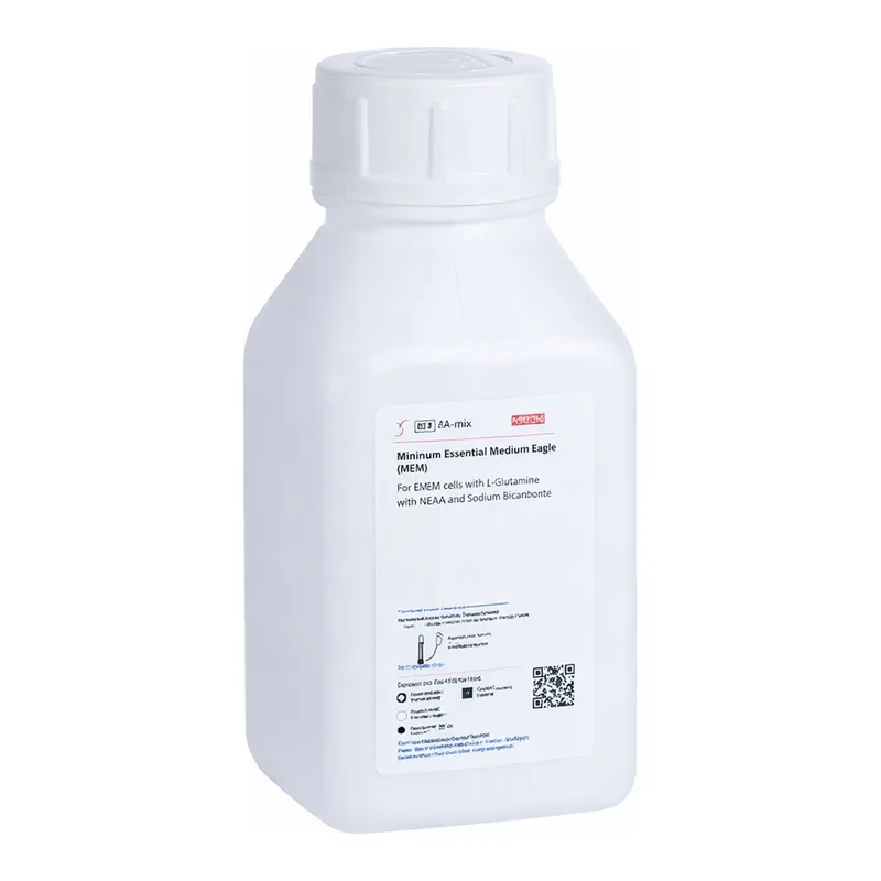 Himedia Minimum Essential Medium Eagle (MEM) w/ Hanks` salts, L-Glutamine and NEAA w/o Sodium bicarbonate