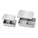 Daihan Science Combi-Stainless-steel Tray Sets, Included 2·4·6 Inner Trays and Lid<br>Made of S