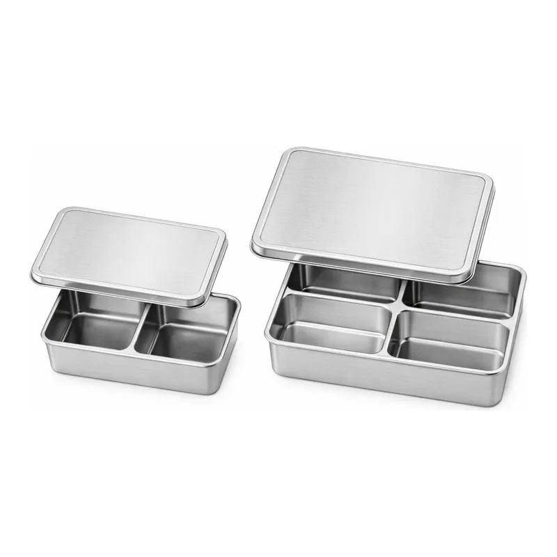 Daihan Science Combi-Stainless-steel Tray Sets, Included 2·4·6 Inner Trays and Lid<br>Made of S