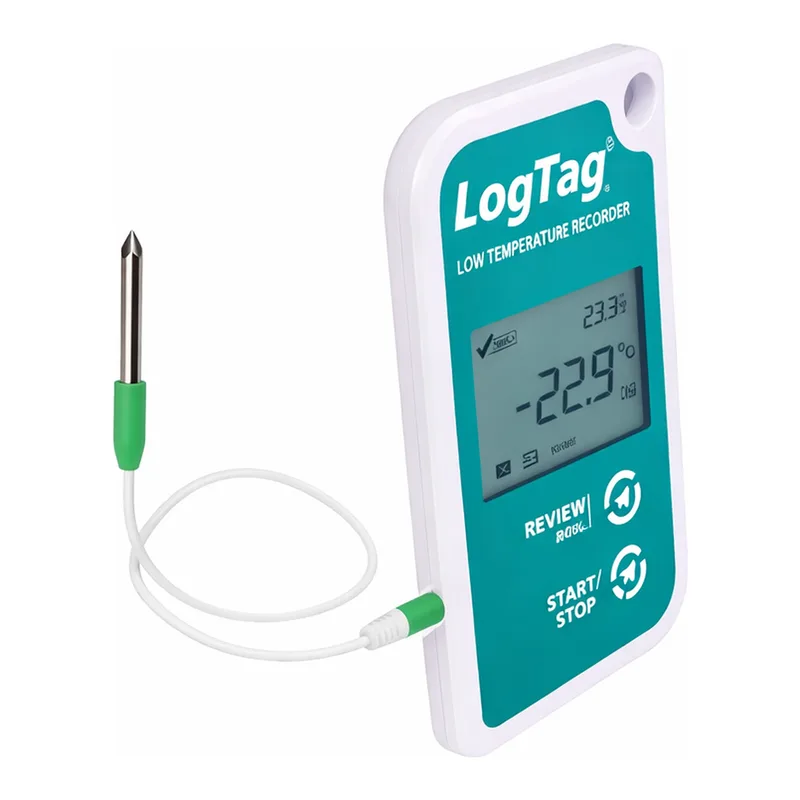 AS ONE Low Temperature Recorder (LogTag®) (External Sensor Type), 초저온 대응 온도 로거(외부 센서 타입)