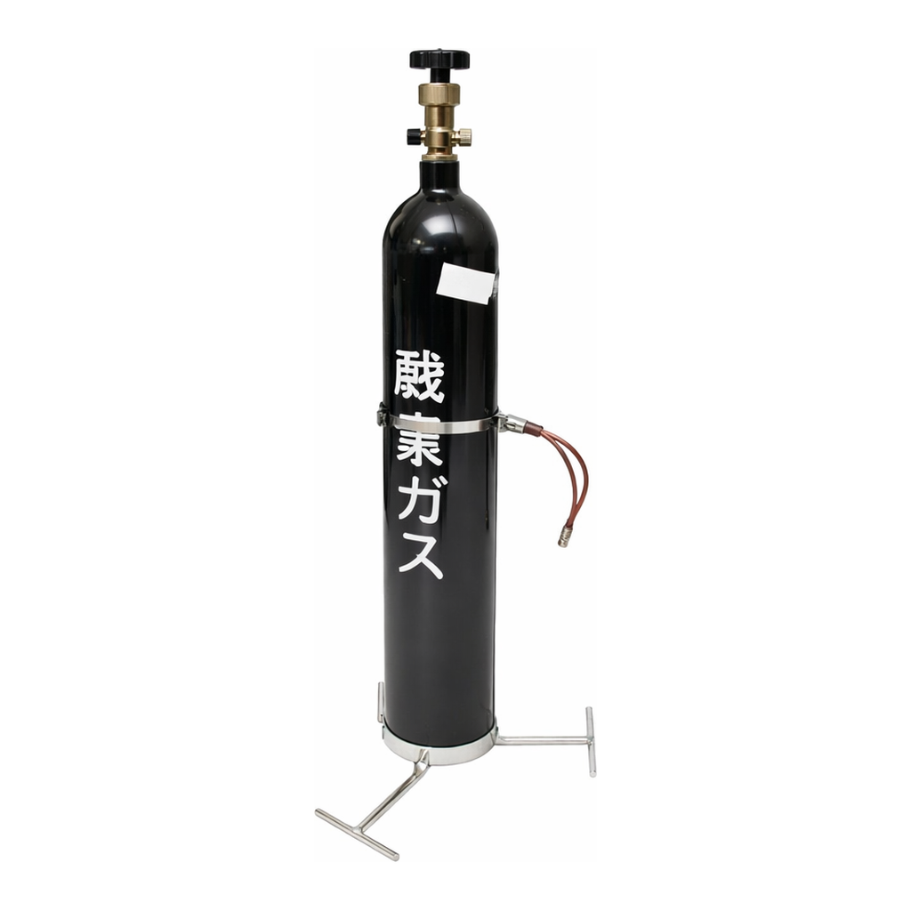 AS ONE Cleanroom Gas Cylinder Stand, 클린룸용 가스 실린더 스탠드