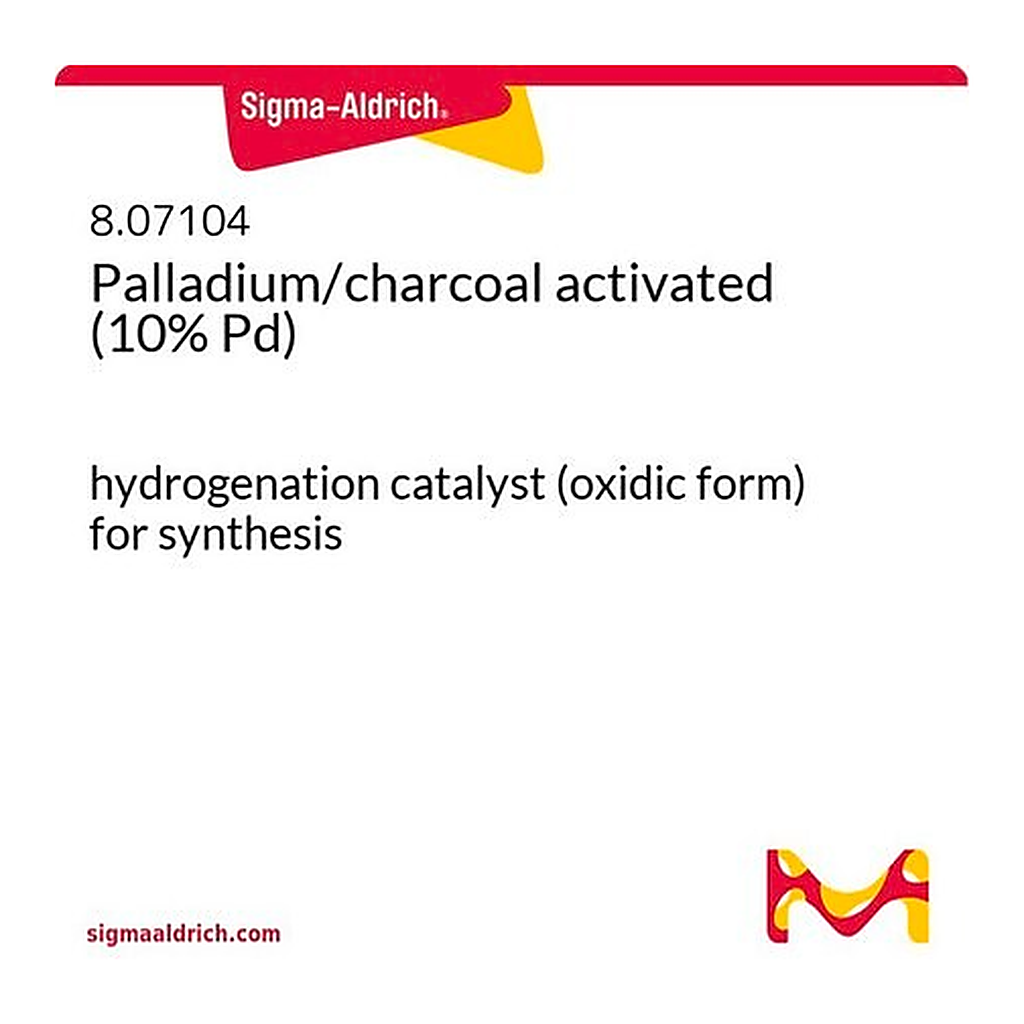 Merck PALLADIUM/CHARCOAL ACTIVATED (10% PD) HY