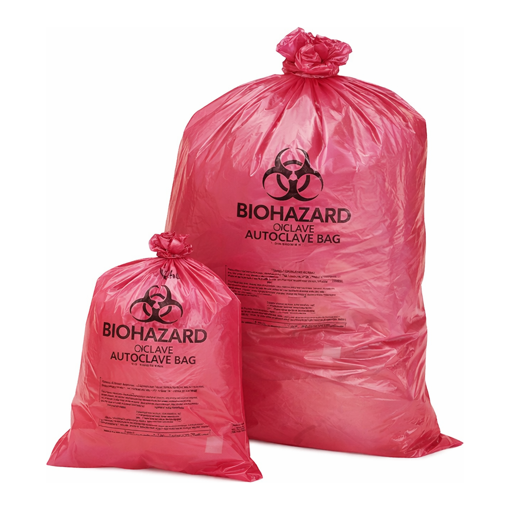 Merck Scienceware(R) biohazard disposal bags