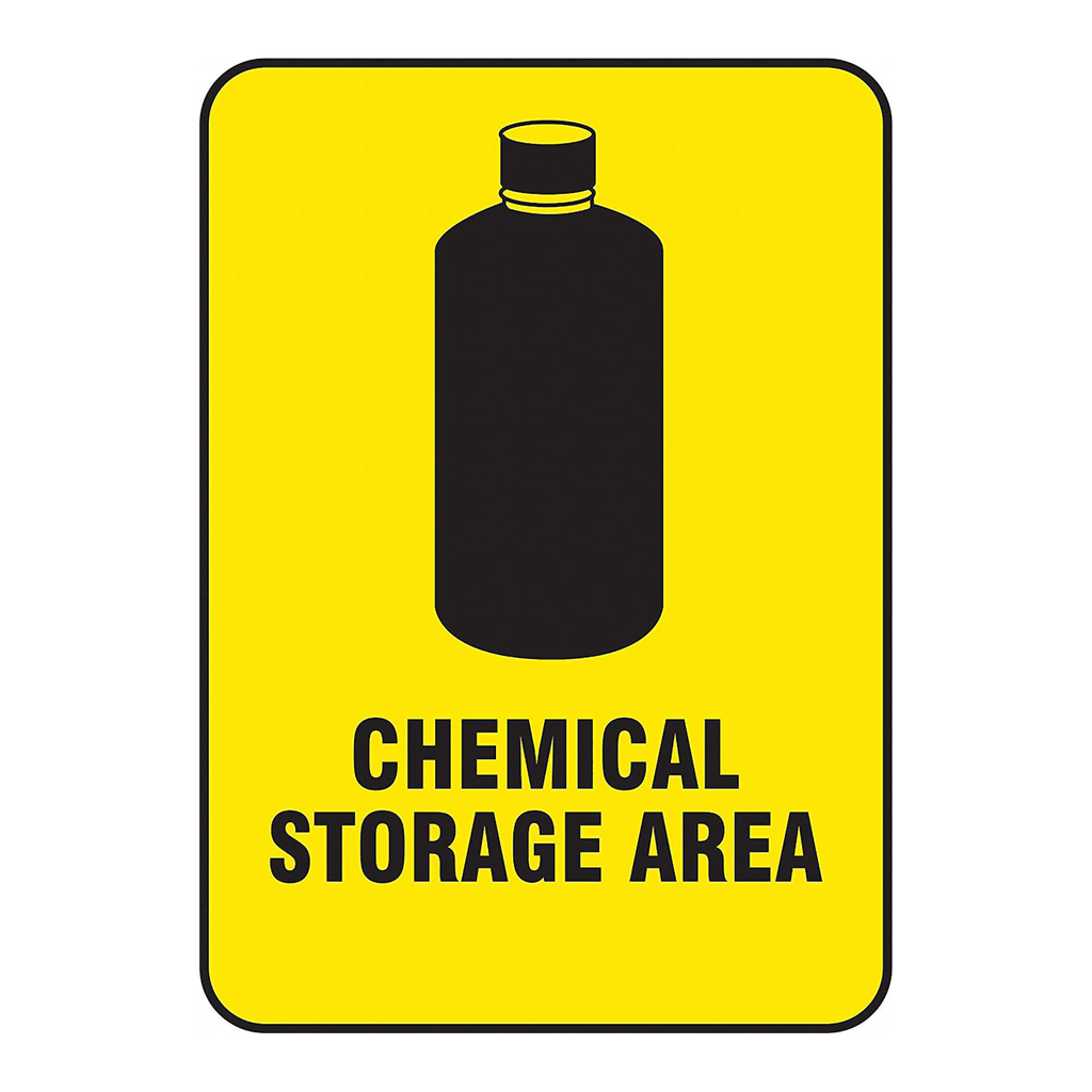 Brady Chemical Storage Labels
