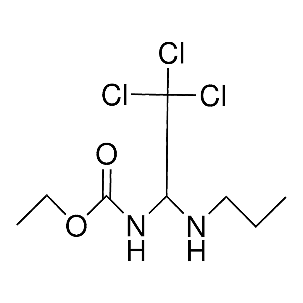 Merck ETHYL N-(1-(PROPYLAMINO)-2,2,2 - 50 MG&