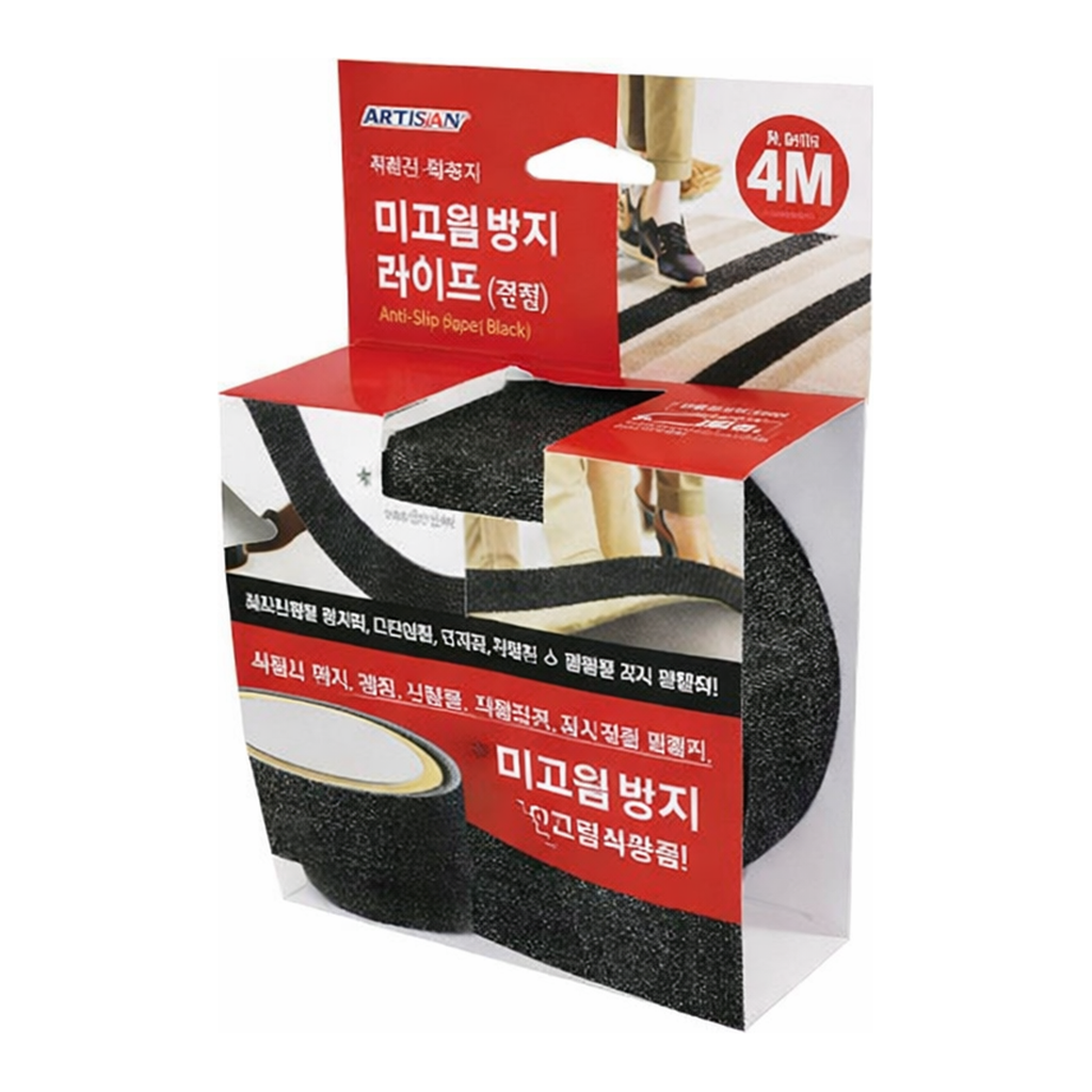 OFFICENEX [P]미끄럼방지테이프(검정/0372/50*4000/1개입/아트사인)
