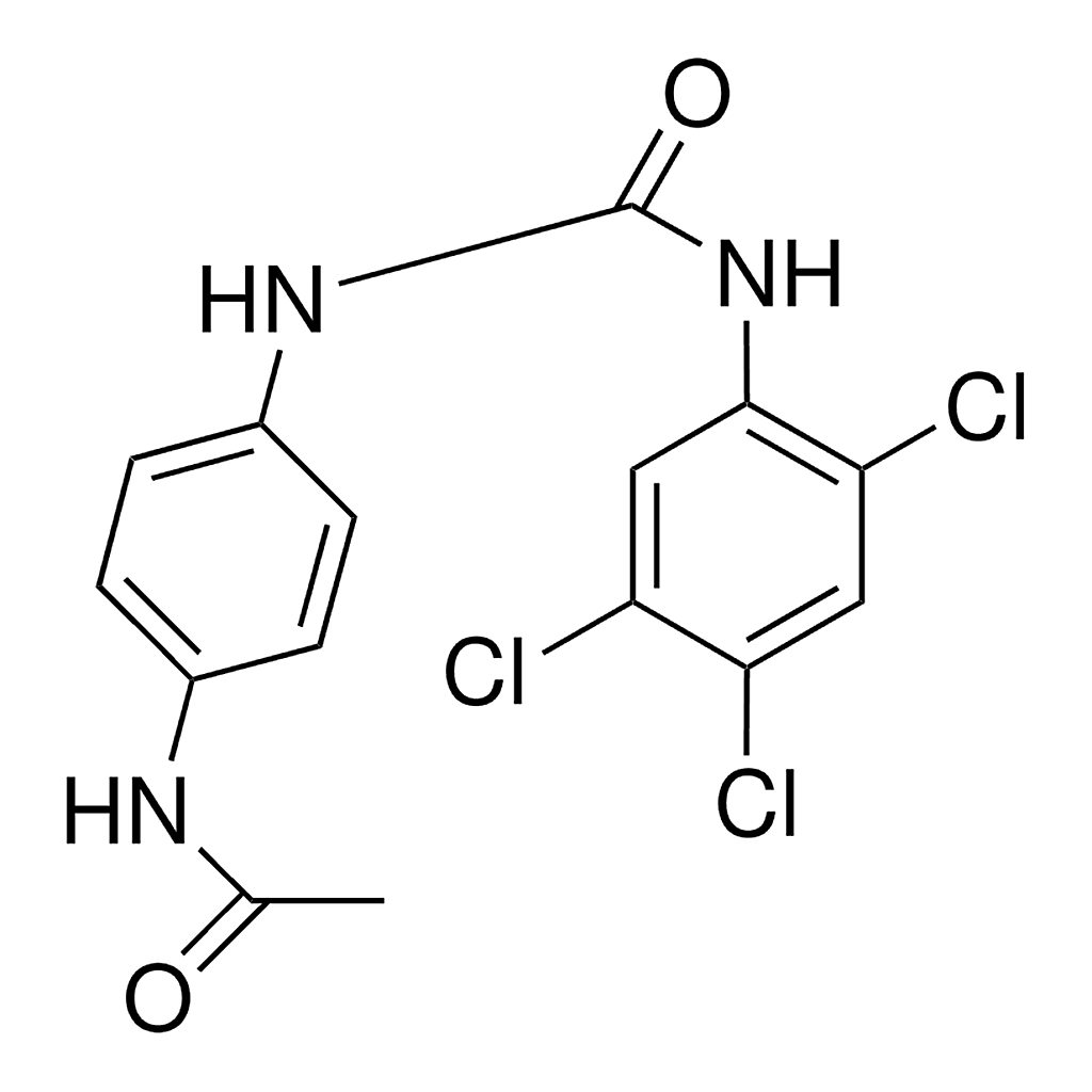 Merck 1-(4-ACETAMIDOPHENYL)-3-(2,4,5 - 50 MG&