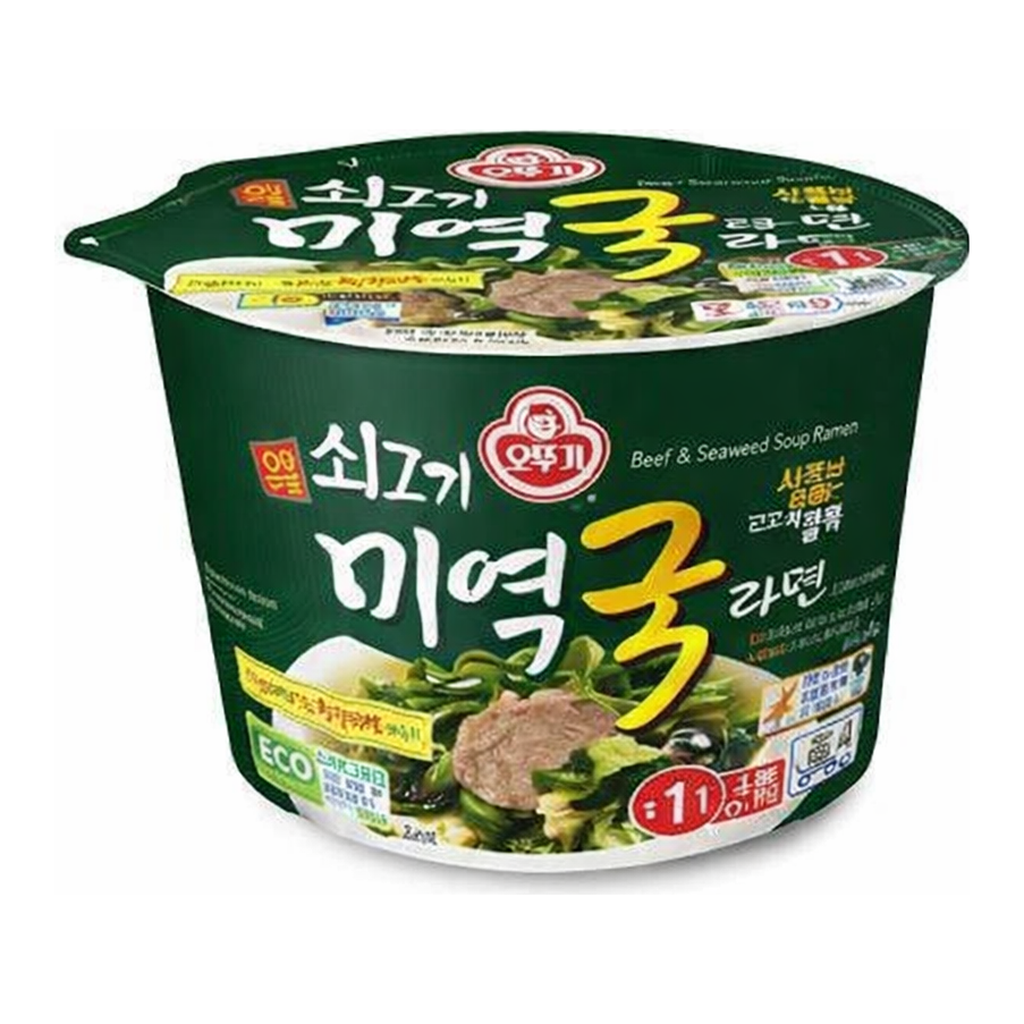 OFFICENEX [P]오뚜기 쇠고기미역국 라면(100gx12입)