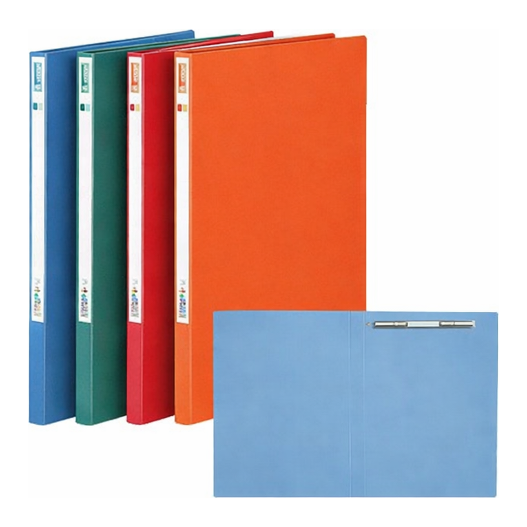 OFFICENEX 문화 수입지스프링화일(F300-7/A4/상철/주황)