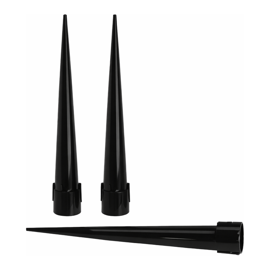 LABSELECT Filtered conductive automation tips, sterile, black, compatible with Hamilton