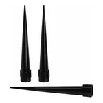 LABSELECT Filtered conductive automation tips, sterile, black, compatible with Hamilton
