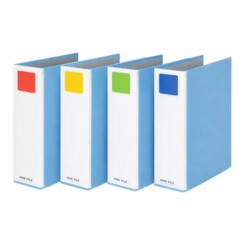 OFFICENEX 문화 PP파이프바인더 세로 90*70mm(PB865-7A/청색)