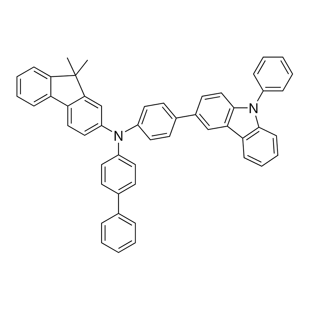 Merck N-([1,1'-Biphenyl]-4-yl)-9,9-dimethyl-N-(4-(9-phenyl-9H-carbazol-3-yl)phenyl)-9H-fluoren-2-amine