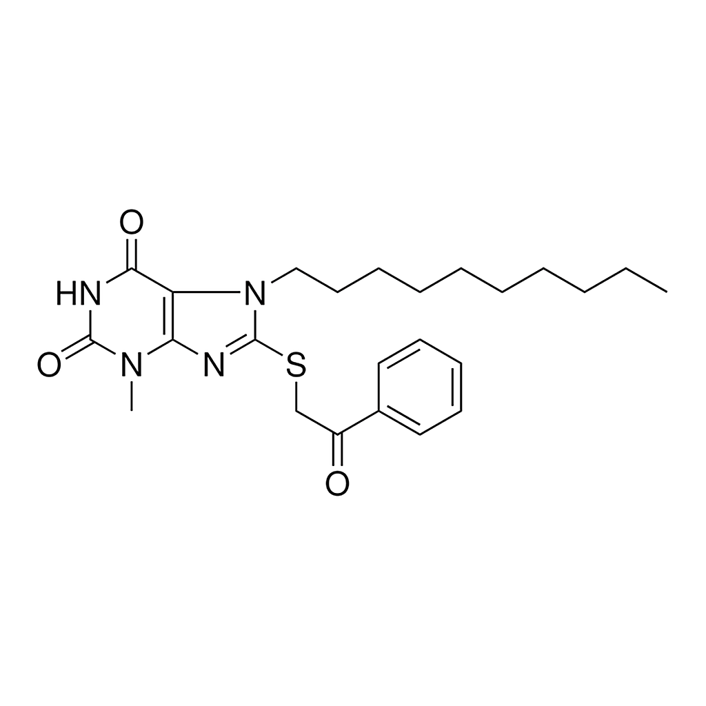 Merck 7-DECYL-3-METHYL-8-(2-OXO-2-PH - 5 MG&