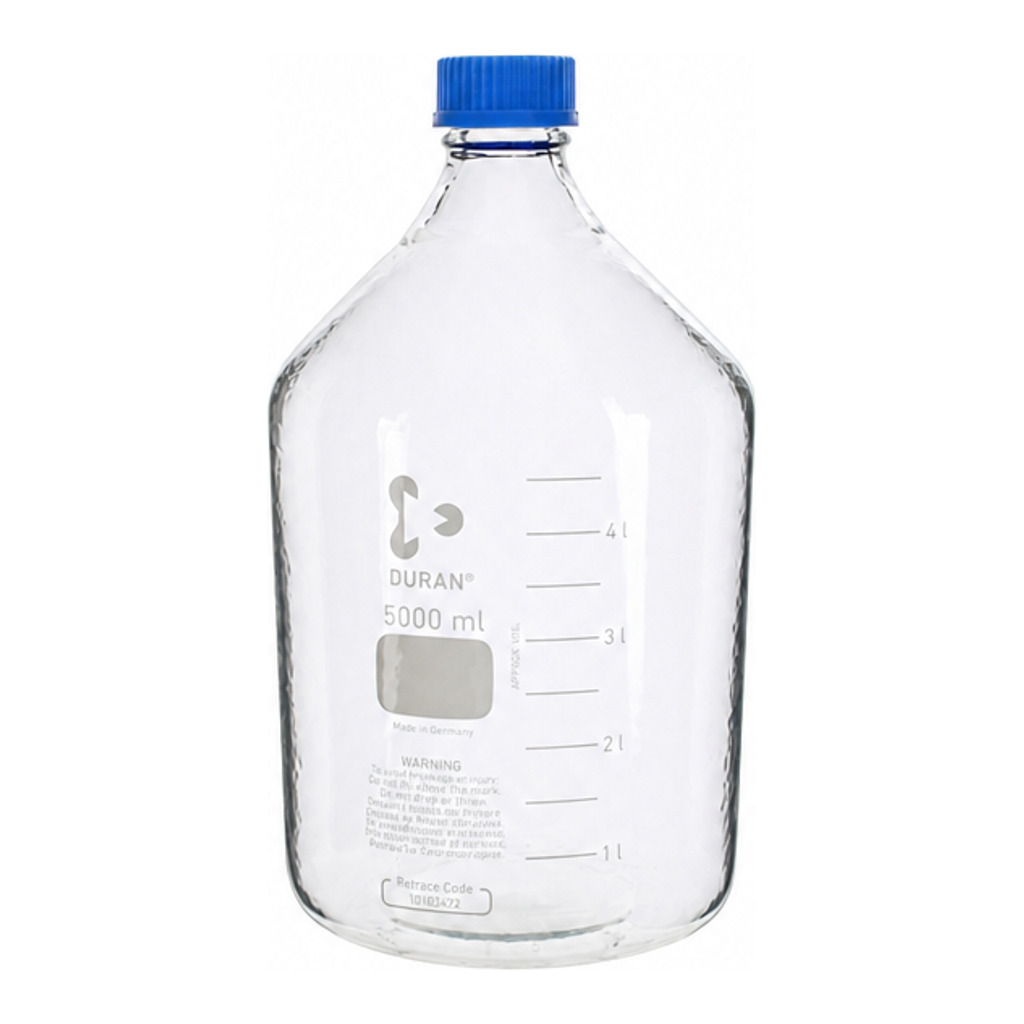 DURAN lab bottle, GL45, 5000 ml, clear
