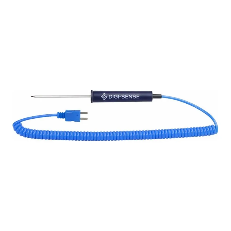 Thermo Fisher Scientific Digi-Sense Compact Thermocouple Probe, 4.5 in. L, Grnd, Type K