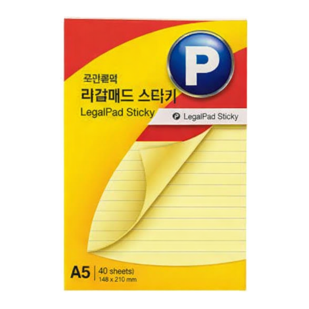 OFFICENEX 리갈패드 (LP127W/백색/40매/프린텍)