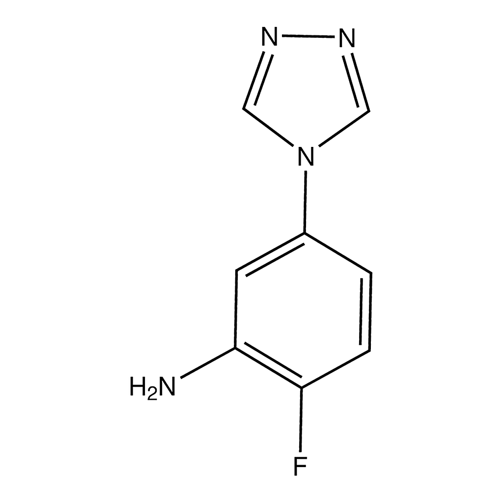 Merck 2-Fluoro-5-(4H-1,2,4-triazol-4-yl)aniline