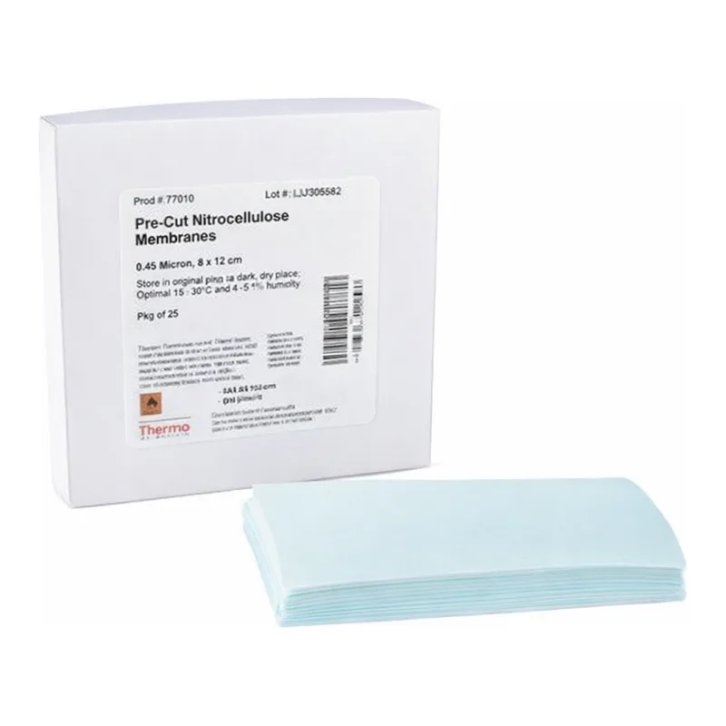 Thermo Fisher Scientific Nitrocellulose Membranes, 0.45 μm, 25 Pre-cut Membranes
