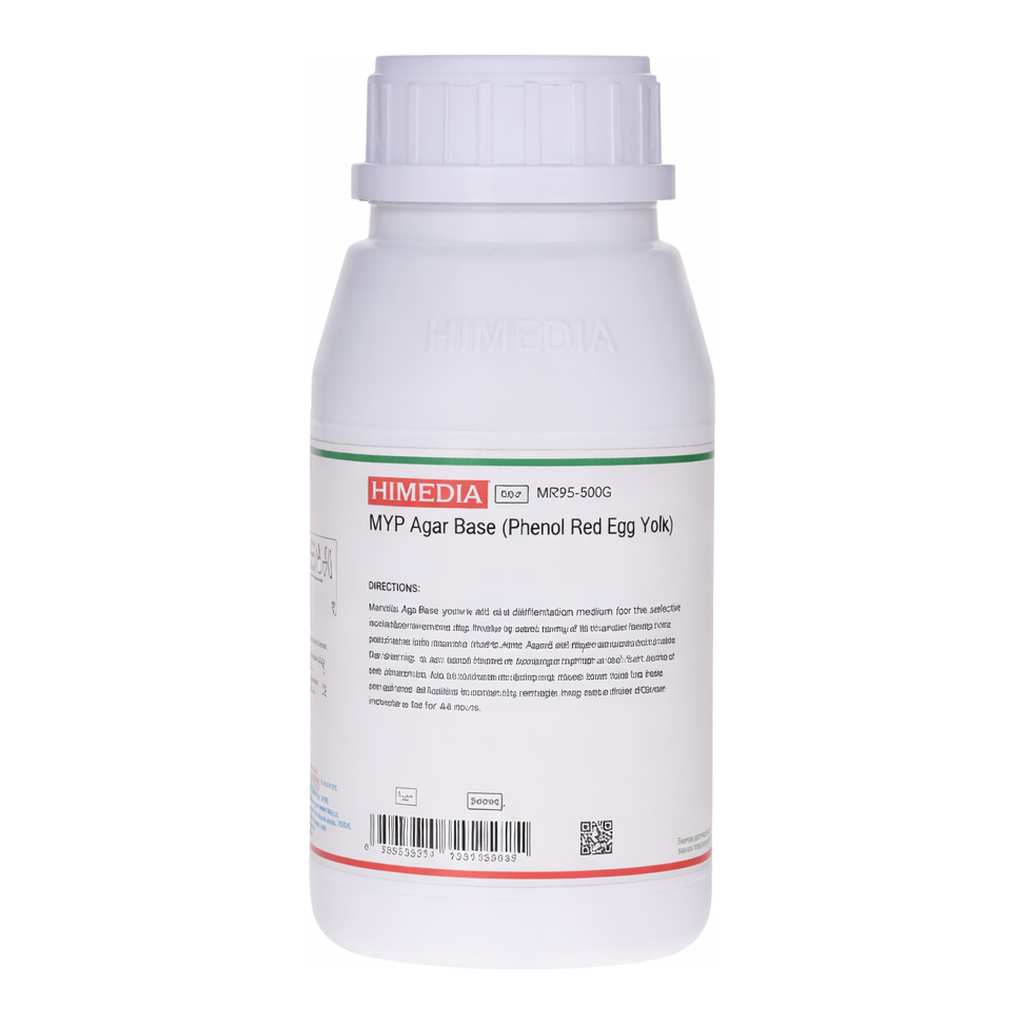 Himedia MYP Agar Base (Phenol Red Egg Yolk  Polymyxin Agar Base)