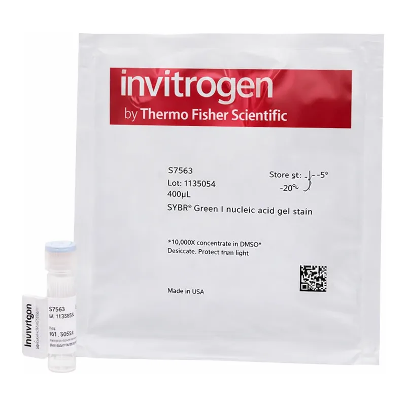 Thermo Fisher Scientific SYBR Green I Nucleic Acid Gel Stain - 10,000X concentrate in DMSO, 500 μL
