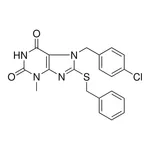 Merck 8-BENZYLSULFANYL-7-(4-CHLORO-B - 25 MG&