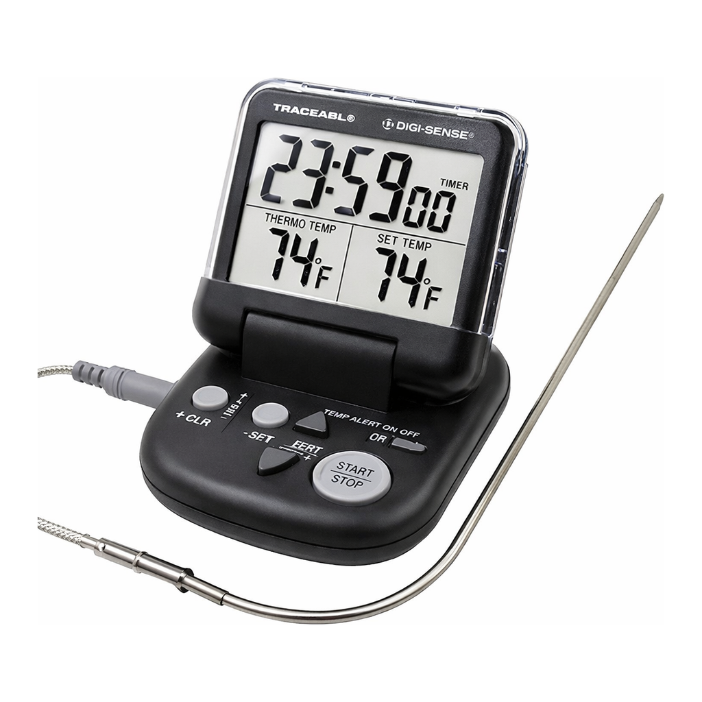 Thermo Fisher Scientific Digi-Sense Calibrated Alarm and Timer Digital Thermometer