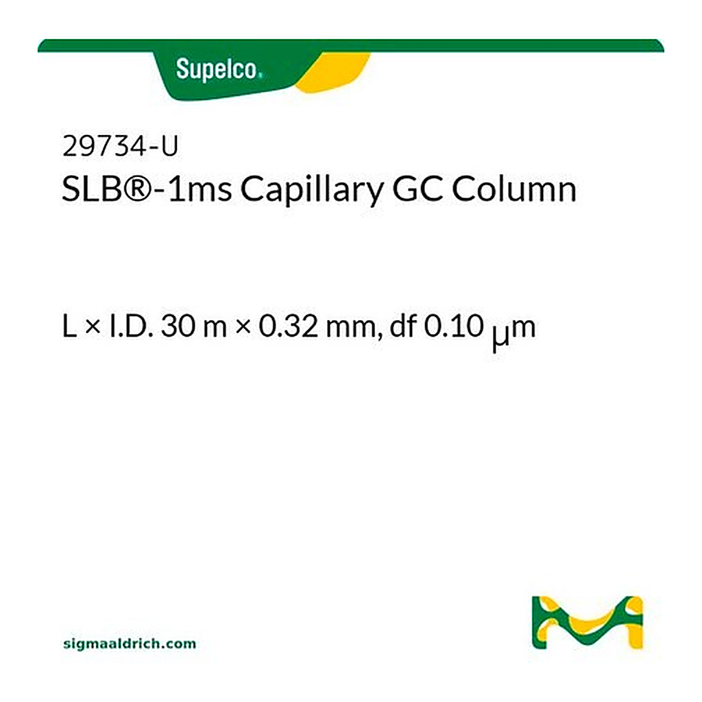 Merck FS CAP SLB-1MS 30M 0.32MM 0.10UM