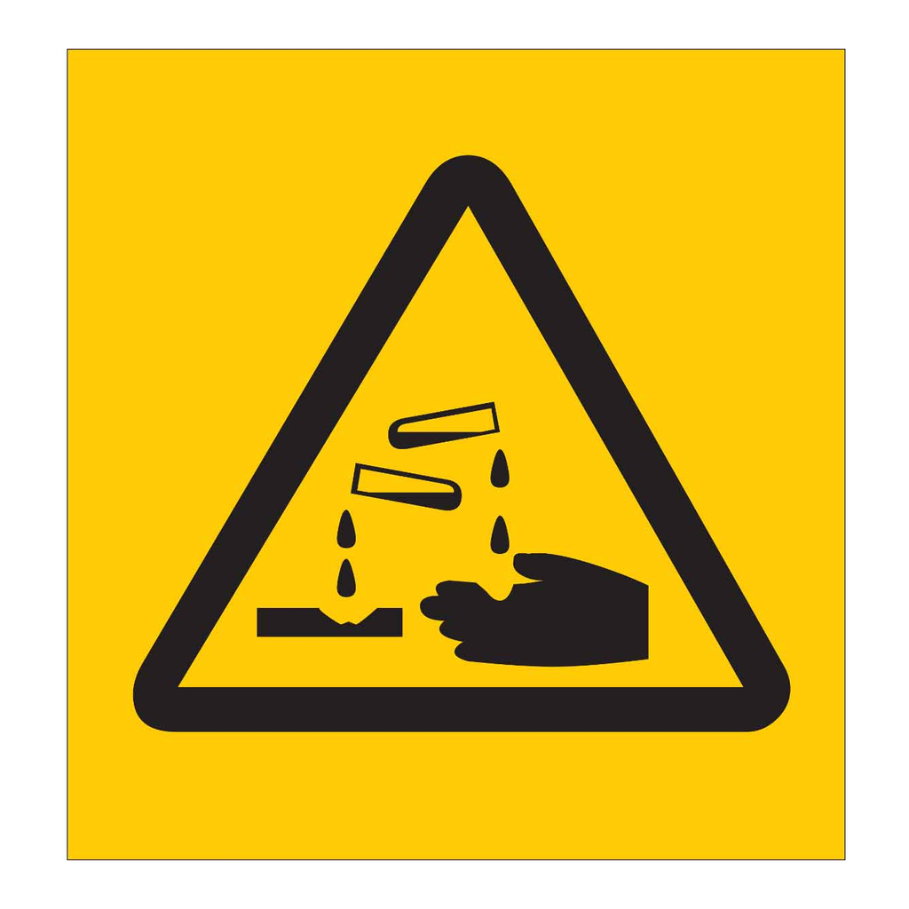 Brady Corrosive Symbol Labels