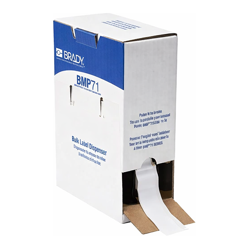 Brady Paper Labels, Bulk, for M6 M7 Printers