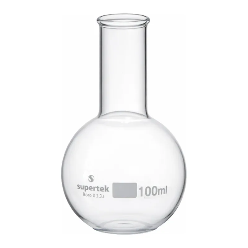 Supertek Flask, Flat Bottom