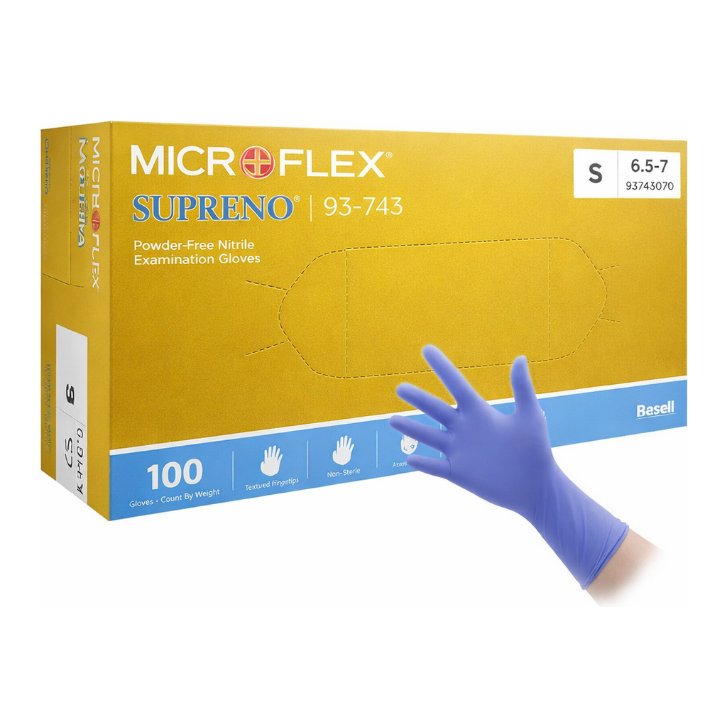 OFFICENEX [P]니트릴 장갑 (MICROFLEX SUPRENO/XL/100매/안셀)