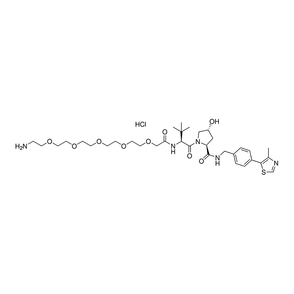 Merck (S,R,S)-AHPC-PEG5-NH2 hydrochloride