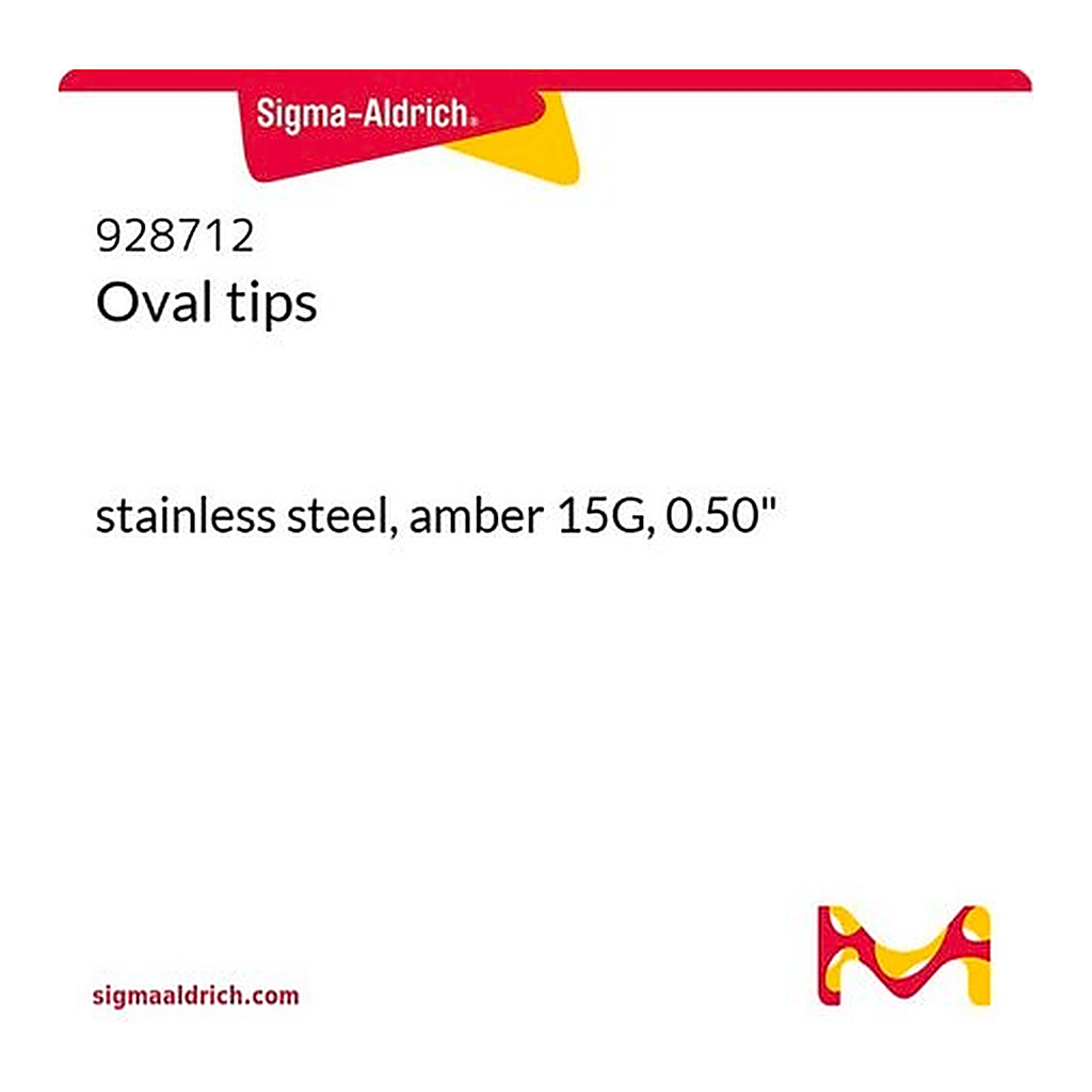 Merck Oval tips