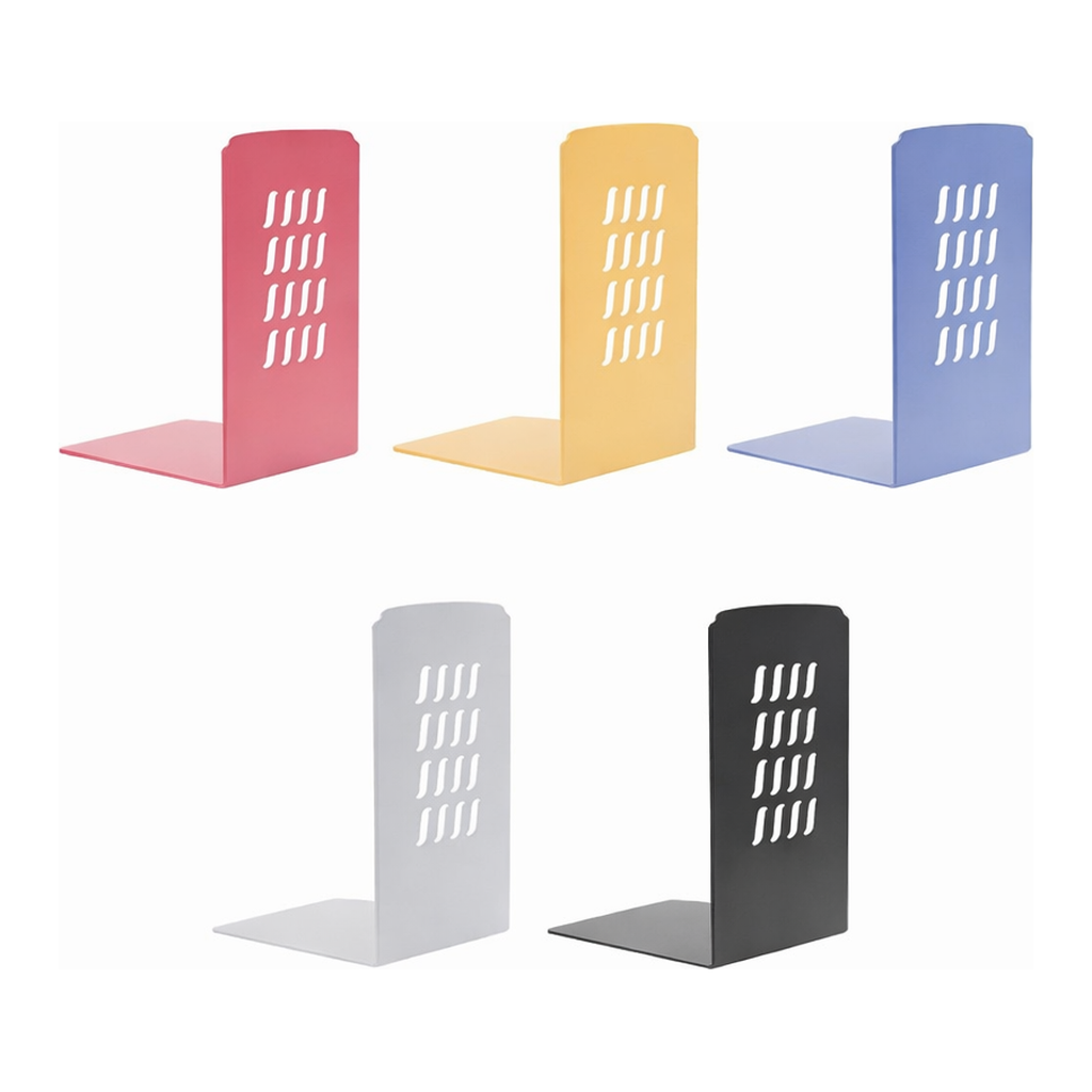 OFFICENEX 아카데미 북엔드 MB102(2개입/색상랜덤/120x170mm)