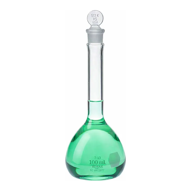 Thermo Fisher Scientific Kimble KIMAX Flasks Serialized and Certified with standard taper Pennyhead Stopper