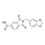 Merck 2-(1,3-Benzodioxol-5-ylmethyl)-1,3-dioxo-5-isoindolinecarboxylic acid