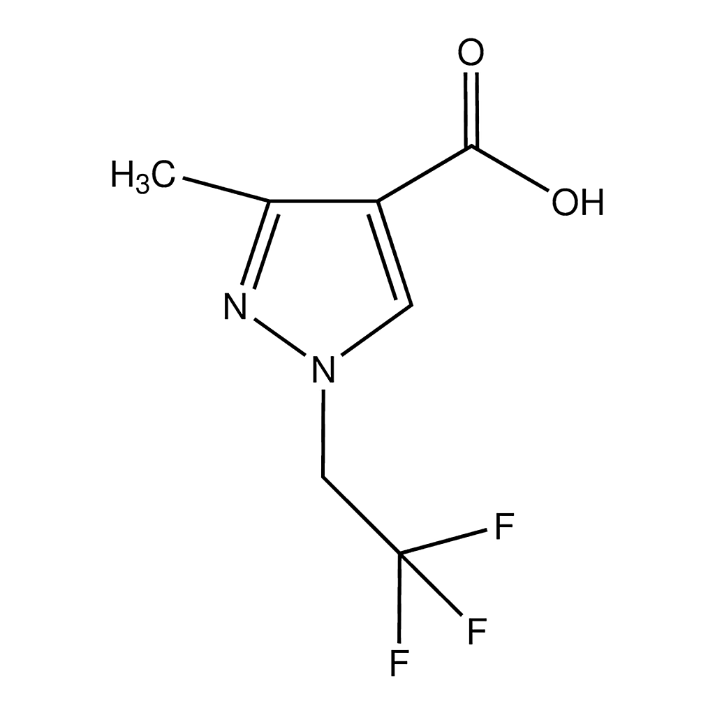 Merck 3-Methyl-1-(2,2,2-trifluoroethyl-1H-pyrazole-4-carboxylic acid