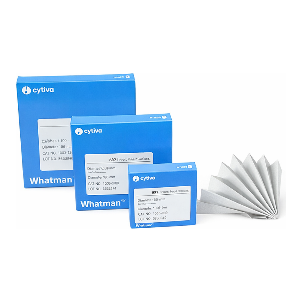 CYTIVA 10300145 / Grade 589/2 ½ 정량 필터(Quantitative Filter Paper), 주름형 150mm[100EA/PK]