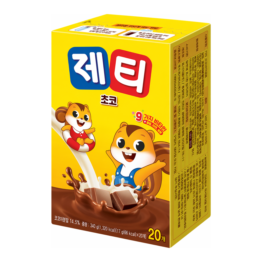 OFFICENEX 제티 초코스틱(17g*20T/동서식품)