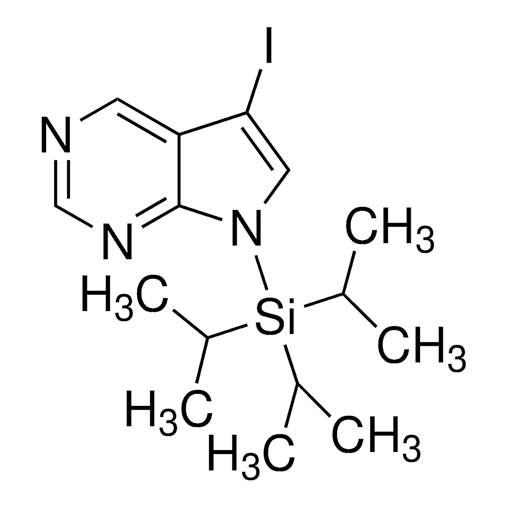 Merck 5-Iodo-7-(triisopropylsilyl)-7H-pyrrolo[2,3-d]pyrimidine