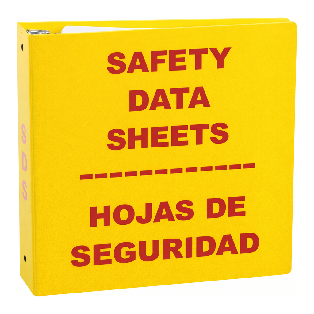 Brady 2.5 Inch SDS Binder Bilingual