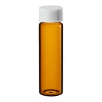 Thermo Fisher Scientific I-Chem Amber VOA Glass Vials with Closed-Top Cap, 40mL, processed, 40mL Vial I-Chem Amber closed top processed