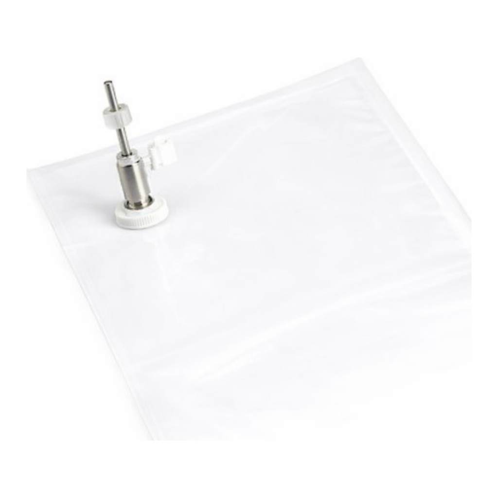 Restek Tedlar Bag, with ONLY Single Push/Pull Valve 25 Liter capacity, 17.5in x 24in, 5-pk