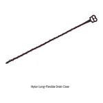 Daihan Science Nylon Long-Flexible Drain Clear, with Ring Handle, L530×w12mmFor Remove Clogging