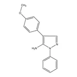Merck 4-(4-Methoxyphenyl)-1-phenyl-1H-pyrazol-5-amine