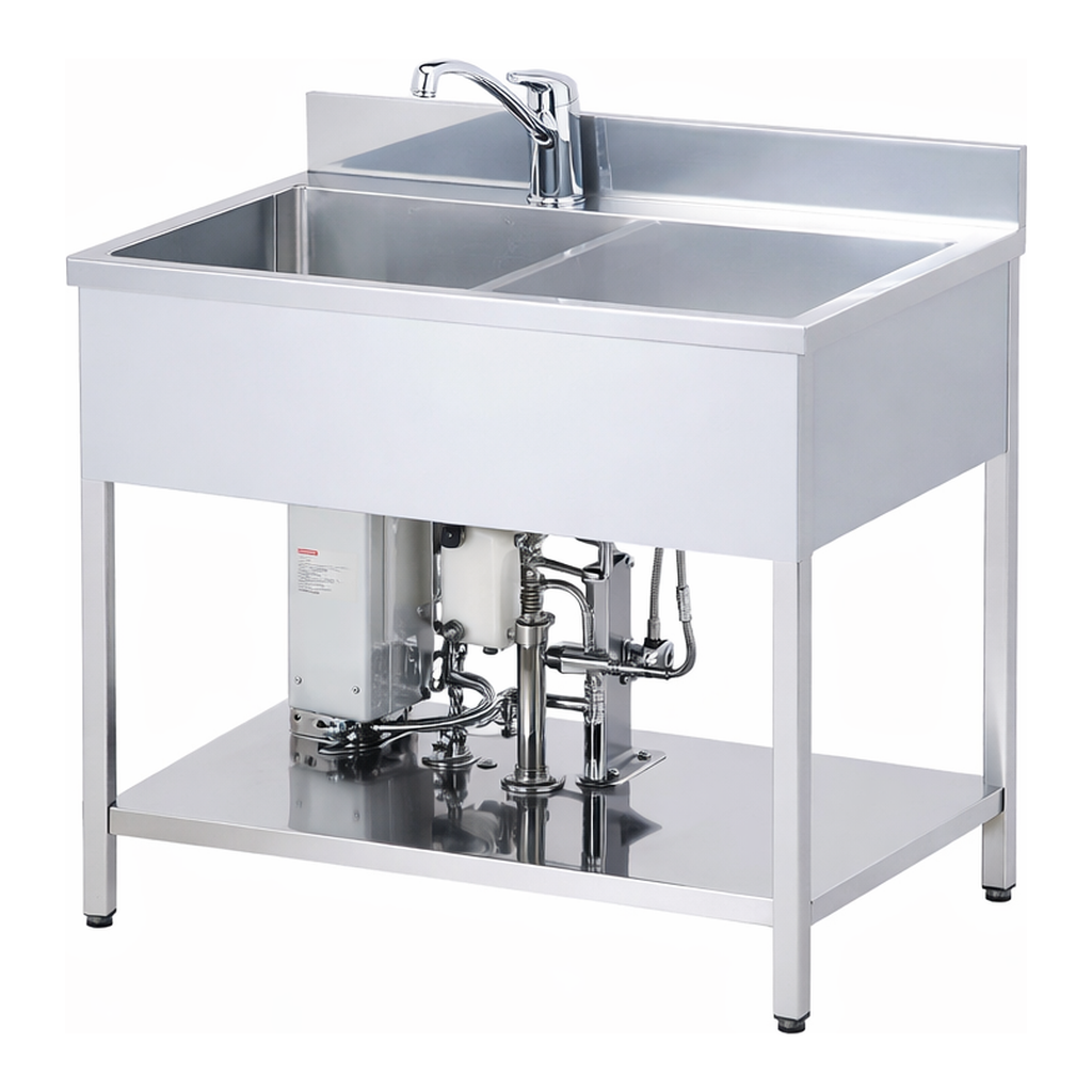 AS ONE Sink(Equipped with Electric Water Heater), 싱크대(전기온수기부착)