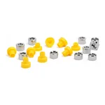 Agilent Tefzel Ferrules and SS Lock Rings 10PK